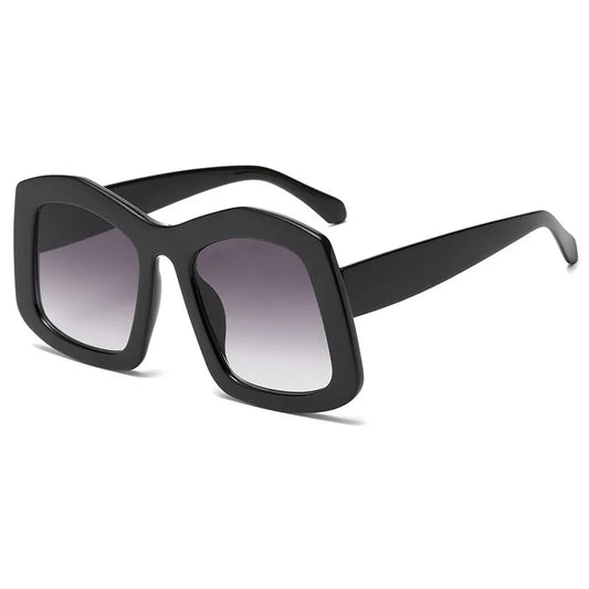 Irregular Oversized Women Sunglasses | Black