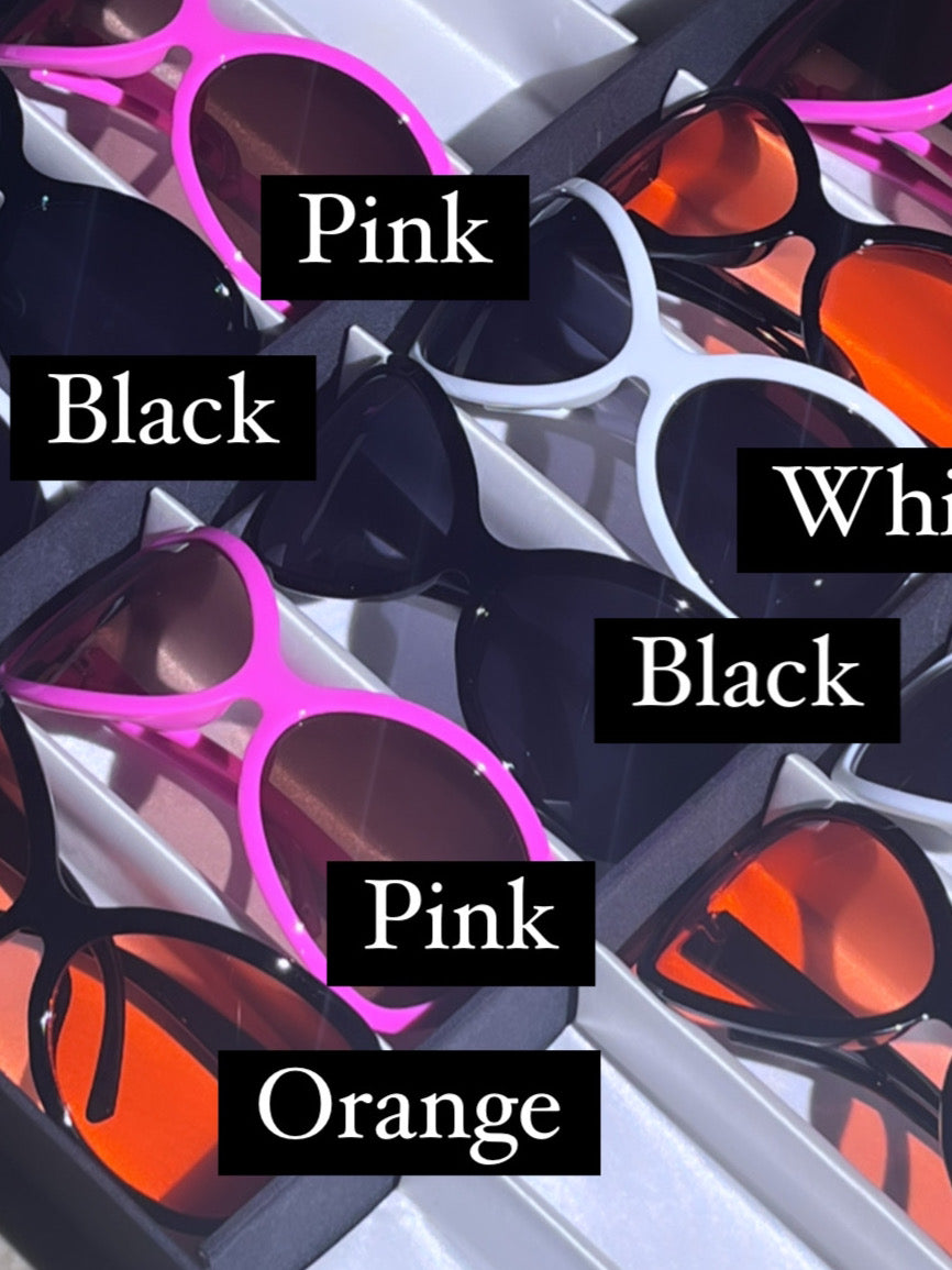 Large Oversized BIG Round Goggle Sunglasses