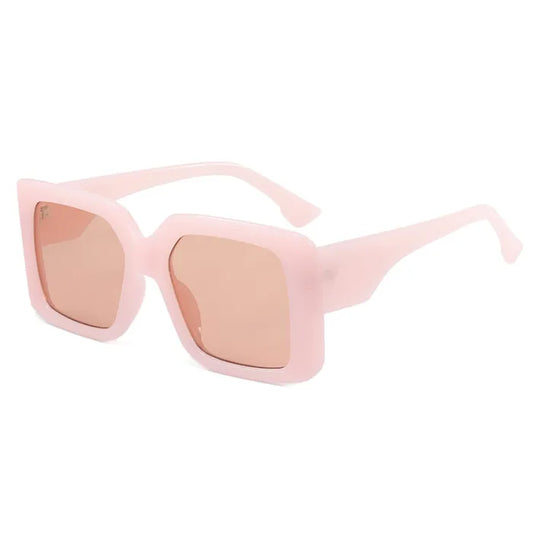 Large Oversized Big Frame Square Sunglasses | Pink