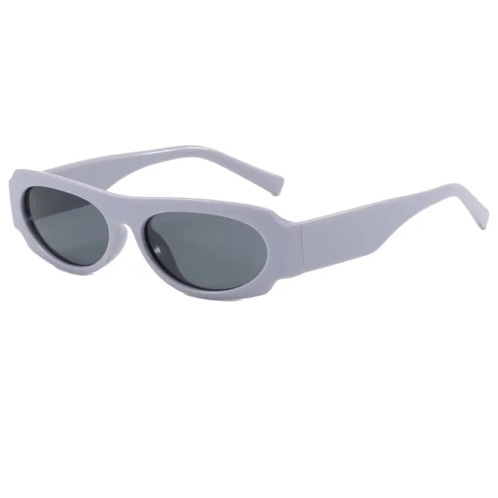 Retro Y2K Tinted Small Oval Cat Eye Wholesale Sunglasses