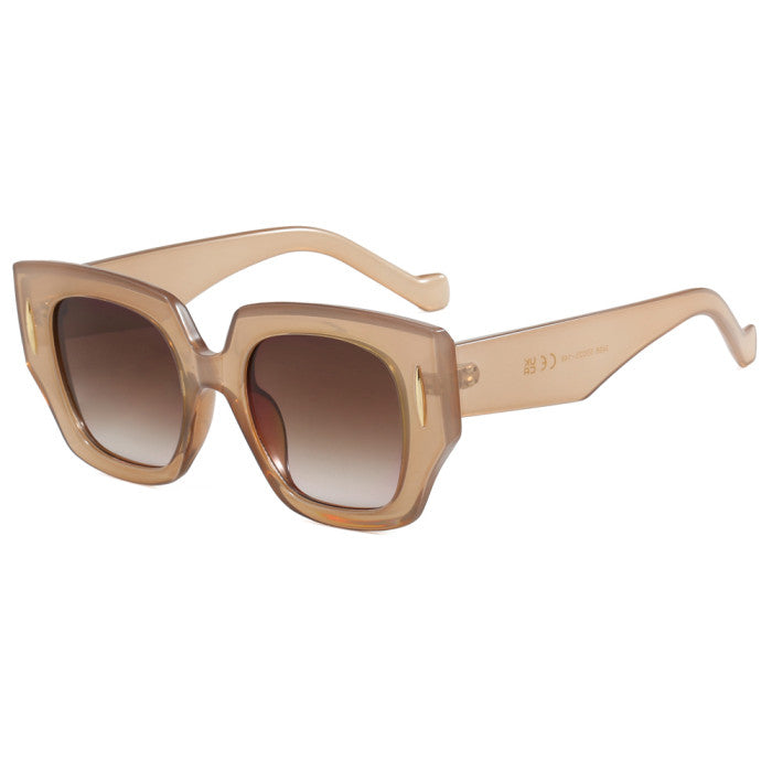 Retro Oversized Polygon Chunky Wholesale Sunglasses