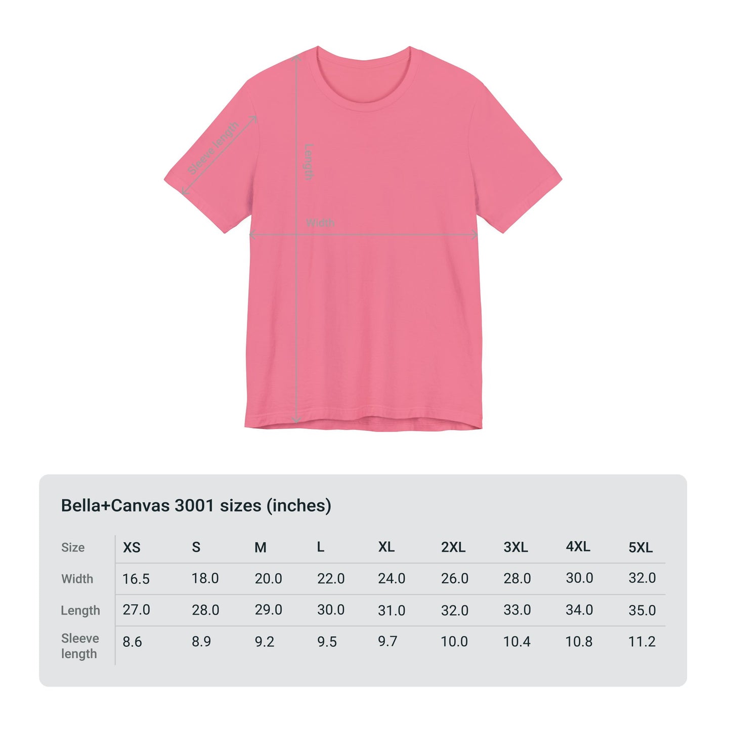 Unisex Jersey Short Sleeve Tee ( S-3XL) 10 COLOR VARIANTS