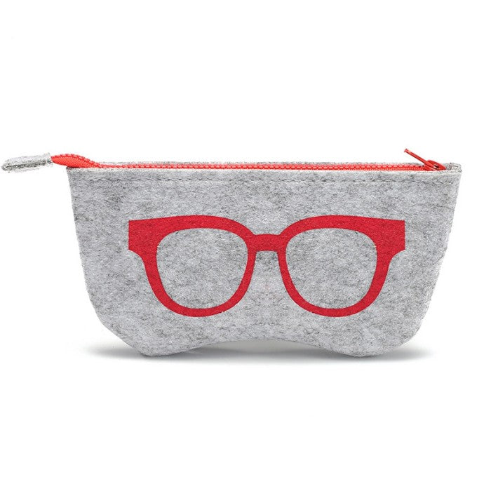 Non-Woven Fabric Zipper Glasses Pouches