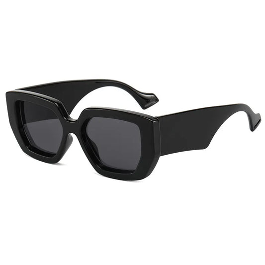 Thick Dark Tinted Fashion Sunglasses | Black