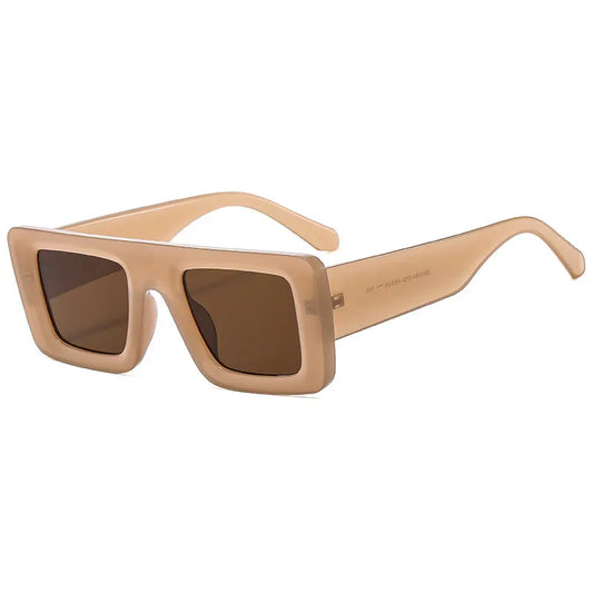 Square Thick Shades Flat Top Unisex Wholesale Sunglasses