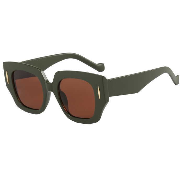 Retro Oversized Polygon Chunky Wholesale Sunglasses