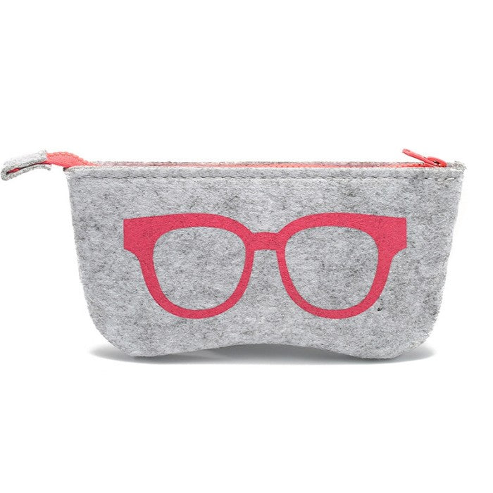 Non-Woven Fabric Zipper Glasses Pouches
