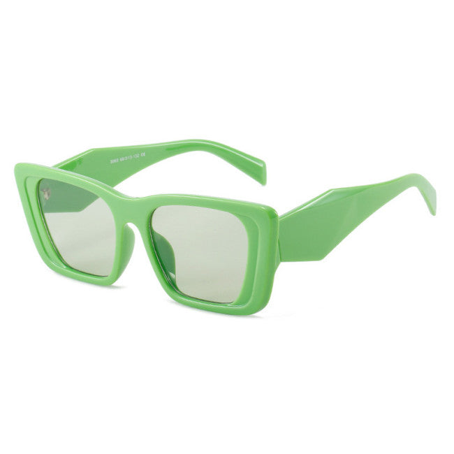 Vintage Square Cat Eye Sunglasses