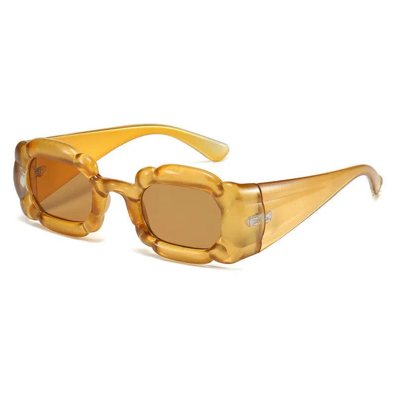 Bold Oversized Curved-Frame Wholesale Sunglasses