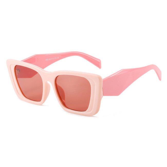 Vintage Square Cat Eye Sunglasses