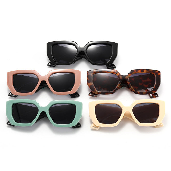 Chunky Solid Sunglasses