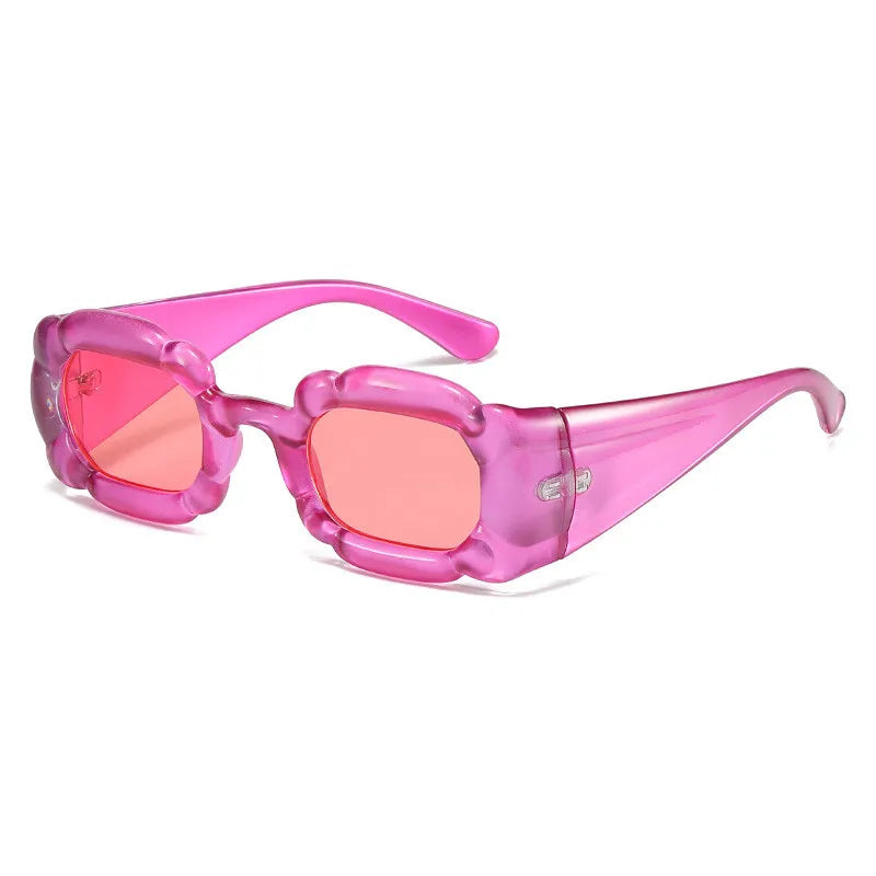 Bold Oversized Curved-Frame Wholesale Sunglasses