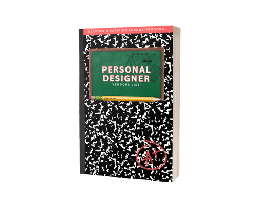 Personal Designer Vendors (Digital Download)