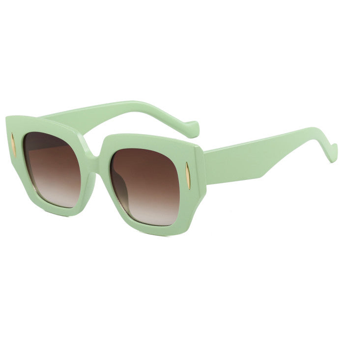 Retro Oversized Polygon Chunky Wholesale Sunglasses