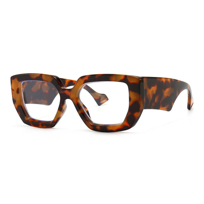 Chunky Solid Blue Light Blocking Eyeglasses | Solid