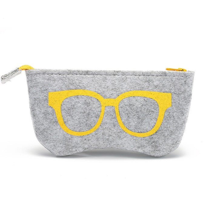 Non-Woven Fabric Zipper Glasses Pouches
