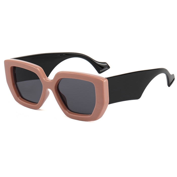 Chunky Solid Sunglasses
