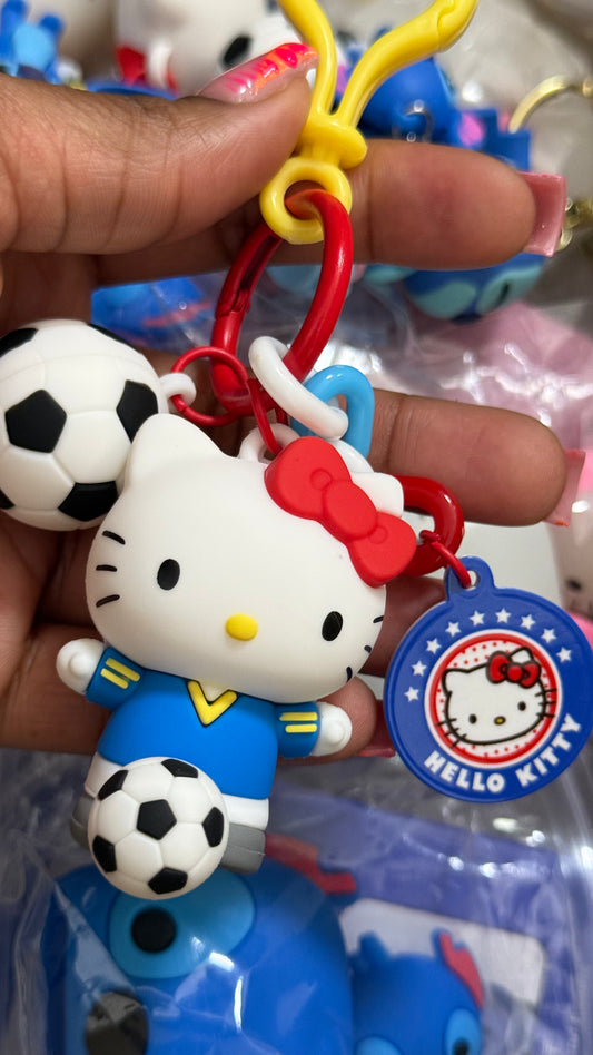 KITTY KEY CHAIN (soccer)