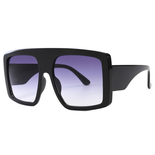 Oversized ITGRL Large Square Sunglasses | Black