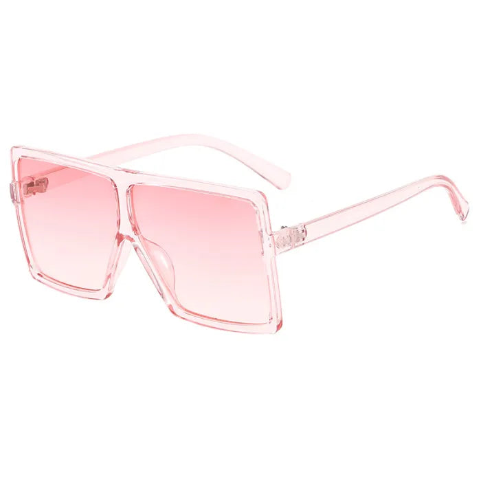 Unisex Square UV400 Kids Sunglasses | Pink