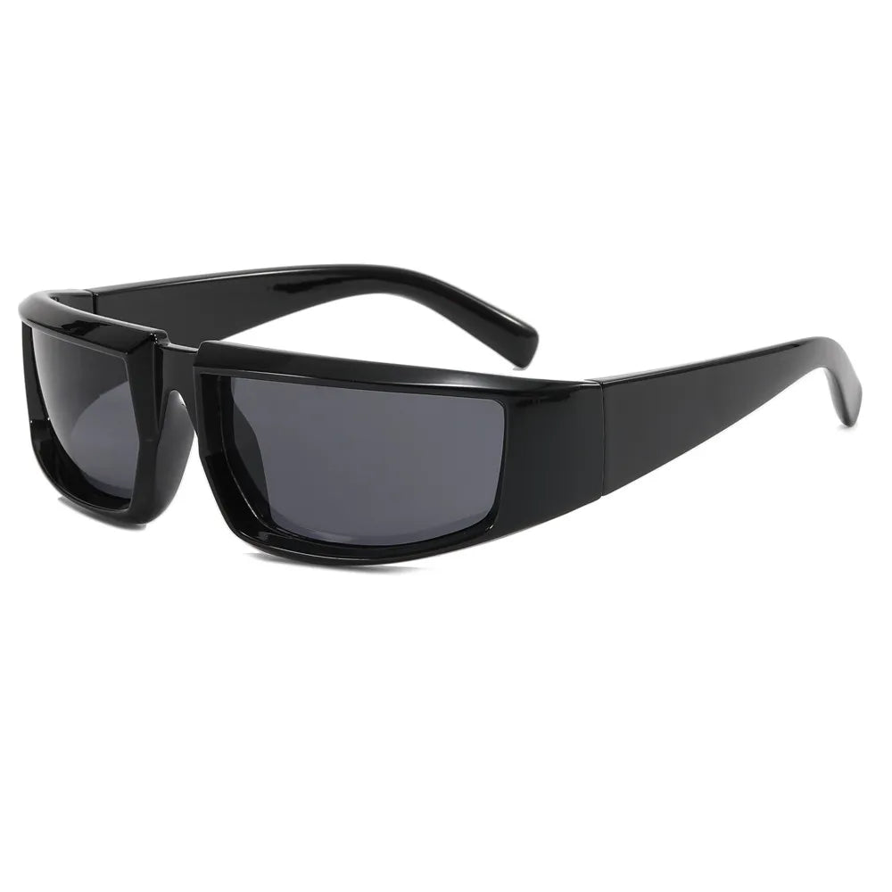 Retro Rectangle Stylish Futuristic Y2K Wholesale Sunglasses