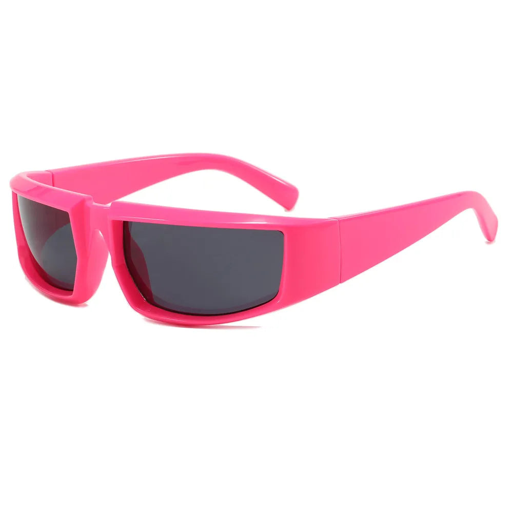 Retro Rectangle Stylish Futuristic Y2K Wholesale Sunglasses