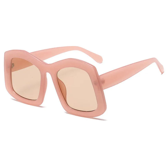 Irregular Oversized Women Sunglasses | Pink