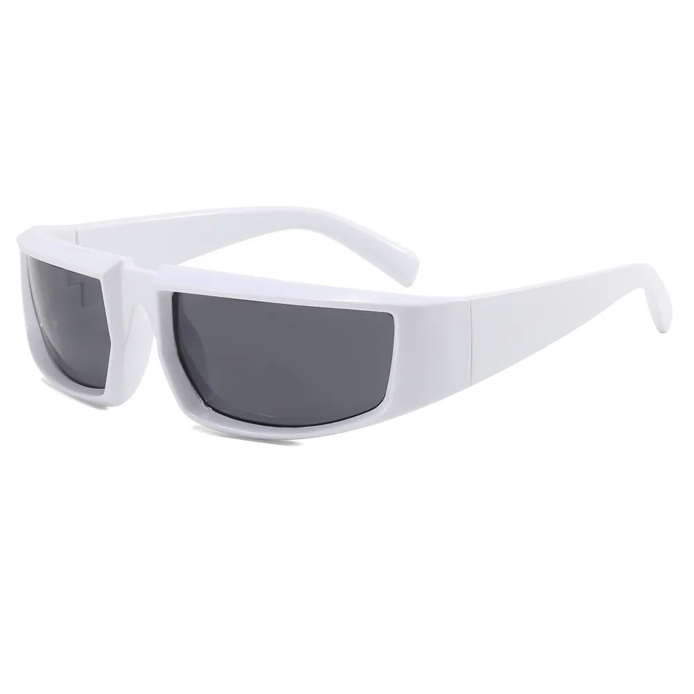 Retro Rectangle Stylish Futuristic Y2K Wholesale Sunglasses