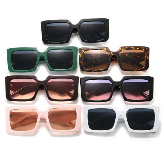 Square Plastic Women's Wholesale Sunglasses