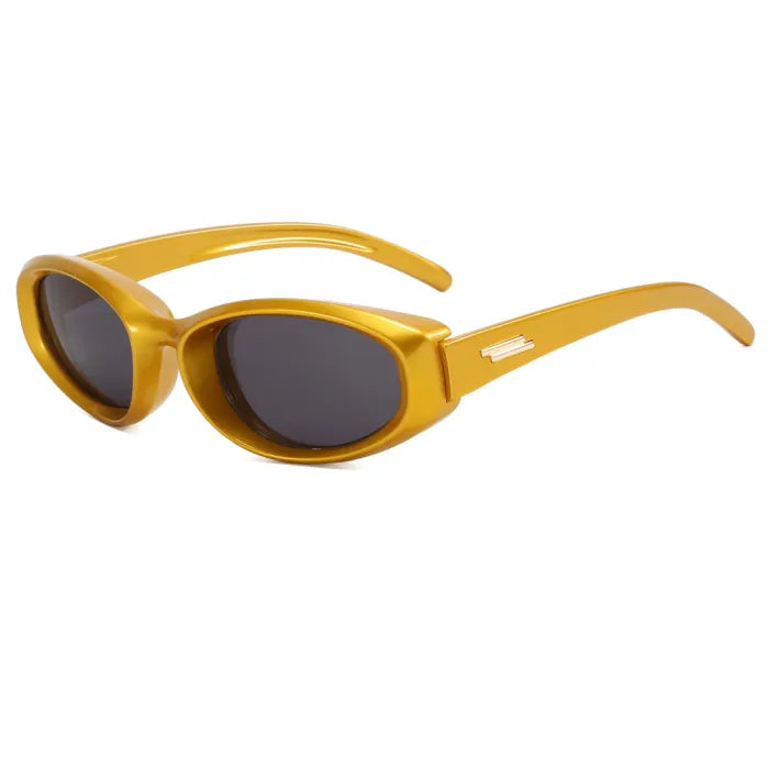Retro Vintage Y2K Oval Cat Eye Wholesale Sunglasses