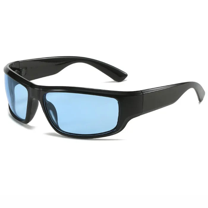 Wrap Around Flat Top Sqauare Sporty Wholesale Sunglasses