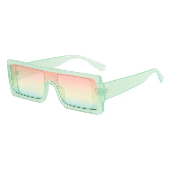 Flat Top Rectangle Sleek Wholesale Sunglasses