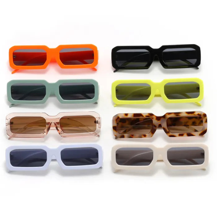 Small Vintage Rectangle Wholesale Sunglasses