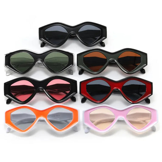 Polygon Cat Eye Wholesale Sunglasses
