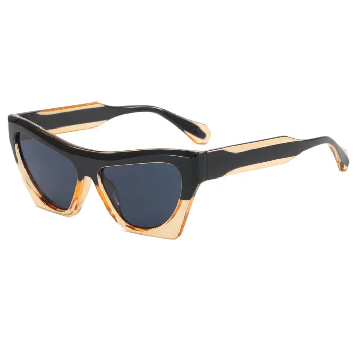 Thick Cateye Irregular Square Wholesale Sunglasses