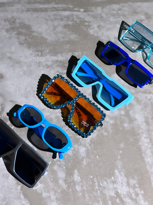 6 Pack Bold Retro Ocean Blue Pre-Made Bundle 3 (Exclusive Release)
