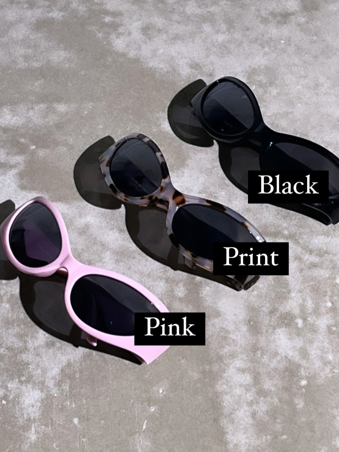 Plastic Retro Cat Eye Sunglasses